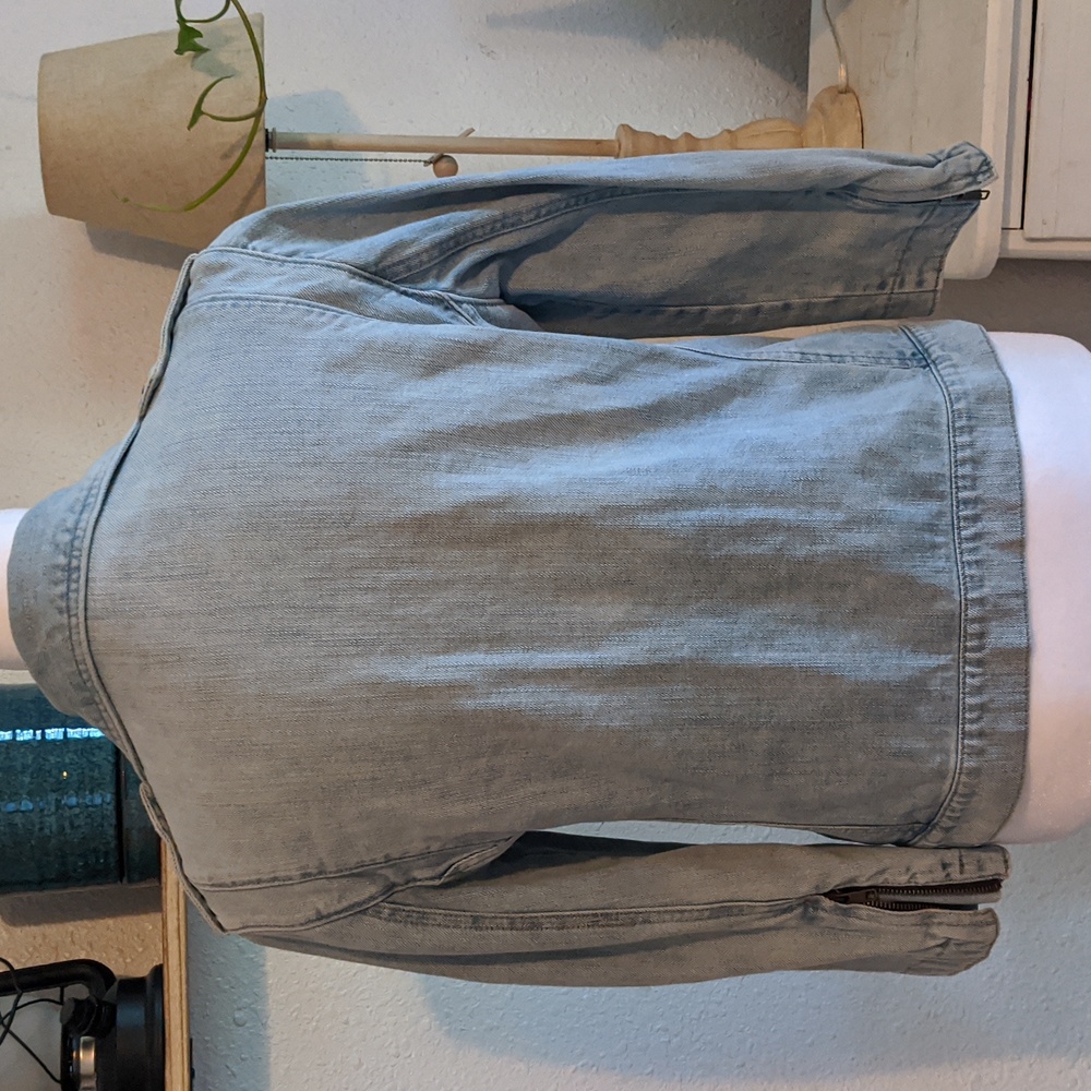 Y2K Gap Jean Jacket Sz Sm - Picture 2 of 10